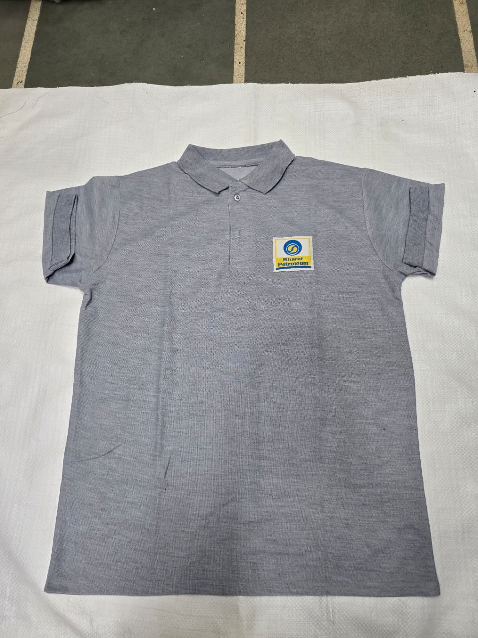 Bharat Petroleum Polo Shirt (Grey)