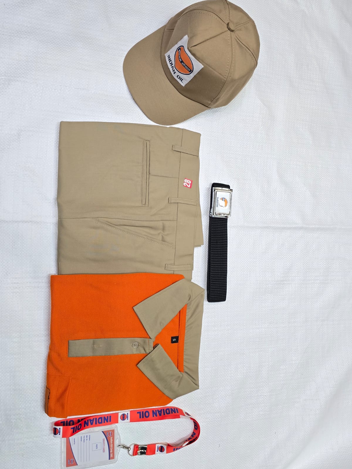 Indian Oil Khaki Uniform Pant